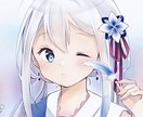 SNSアイコン、ヘッダーイラスト描きます 学生イラストレーター オリジナルのかわいいイラスト描きます! イメージ1