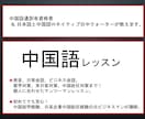 通訳有資格者、日本語と中国語Wネイティブが教えます 日常～ビジネス中国語を通訳有資格者の日中クォーターが教えます イメージ1