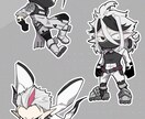 ご自身のキャラクターをデフォルメイラストにします 幅広い用途に使えるちびキャライラスト制作致します イメージ3
