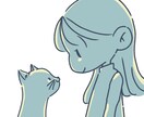 挿絵にも使える！ゆるくてかわいいイラスト描きます アイコンや挿絵等に使えるシンプルでゆるいイラスト作成します。 イメージ3