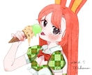 可愛い女の子を描きます 世界にひとつのあなたのイラストをお届け。 イメージ2