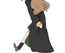女の子のイラストを描きます デザイン性を重視したものを主に描いています！ イメージ7