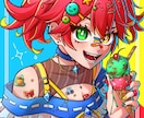 スタート記念！モニター価格でイラスト提供します 「妥協したくない！」理想をギチギチに詰め込んだイラストを！ イメージ2