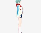 vtuber3Dキャラクター作成します 可愛いキャラクターでvtuber始められる イメージ6