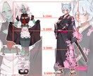 ラフ修正無限！かわいい【SNS向イラスト】描きます 商標利用可！SNS活動や推し活におすすめ！ イメージ3