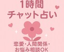 1時間チャットで相談にのります オラクルカードで占います。３種類使います。 イメージ1