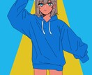 イラスト制作致します カワイイ系からカッコイイ系まで色んな絵柄対応出来ます イメージ1