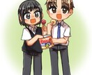 ＳNS等のアイコン製作承ります カワイイ系、SDイラスト大歓迎 イメージ4