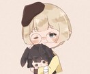デフォルメキャラアイコン描きます 絵本のようなゆるふわなアイコン描きます！ イメージ1