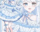 IRIAM立ち絵・TRPG立ち絵作成します 可愛くてキラキラしたイラストを目指します！ イメージ1