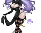 サイズ自由！1枚絵・立ち絵を制作いたします ポップからダークまで.*･ﾟ　.ﾟ･*. イメージ2