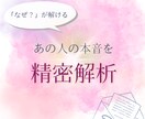 精密解析で彼の本音と二人の運気サイクルを占います ★彼の心の壁を解明し、二人の距離が縮まる好機を精密解析。★ イメージ1