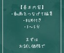 モニター価格｜思い出ムービー作成します 忙しいママパパへ。スマホ動画を丸投げで思い出に イメージ4