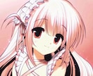 可愛いSNSアイコンを描きます ちょっと懐かしい感じの美少女イラストを作成します イメージ3
