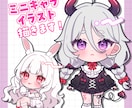 可愛いSDキャラ、ミニキャライラスト描きます 配信者様おすすめ！アイコン、サムネ、グッズにいかがですか？ イメージ1
