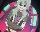 SNSなどで使用できるイラスト作成します アイコンやヘッダーを好みのイラストに！ イメージ4