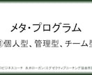 心理学を駆使してチームビルディングを支援します メタ・プログラムでスタッフをプロファイリング！ イメージ10
