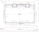 CADで足場計画図を作成します 現場監督経験アリのCADオペが足場図面のお手伝いします！ イメージ2