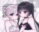 イラスト制作します 個人用、ペアや単体イラスト制作します イメージ2