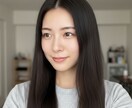 SNS映え！リアルでエモいAI美女アイコン売ります 著作権フリー！SNSで使えるエモい美女画像5枚セット イメージ3