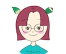 似顔絵でSNS用アイコン作ります ご本人を「かすってる」ゆる～い似顔絵 イメージ5