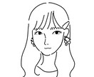 使いやすくシンプルなイラストを描き(似顔絵可)ます シンプルだけどかわいい、使いやすい イメージ1
