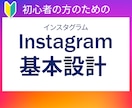 Instagramアカウントの基本設計します Instagram・HP・ブログの役割と導線を整理 イメージ1