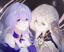 衣装デザインOK★ポップで魅力的なイラスト描きます 一枚絵/アイコン、ヘッダー、サムネイル、オリジナルMVなど イメージ4