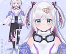 再現可！あなただけのオリジナル3Dモデル制作します VRchatで使用可能！VTuber活動やMMDにも！ イメージ2