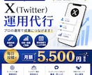 中小企業さん必見！！X運用代行します 投稿から分析まで一括対応！ 忙しい方向けのSNS運用を代行！ イメージ1