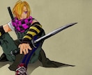 イラスト、アイコン作成承ります キレイめ、かっこいいめの絵を描くのが得意です！ イメージ4