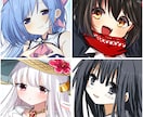 萌えかわいい！アイコンお描きします 肩上〜バストアップのイラスト制作 イメージ5
