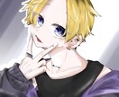腰上のイラスト描きます 腰上、お顔中心のイラストを描きますよ イメージ6