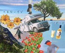 個性的なコラージュ画像作ります 感性を引き出して、あなたの思い出の写真を一枚にまとめてみます イメージ1