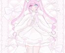 クリスマス量産♪可愛い立ち絵を描きます 商用OK！VTuberさんなどにおすすめです✨ イメージ1