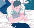 シンプルで等身の高い人物イラストお描きします 使いやすくポップ、でもシンプルすぎない絵がほしい方へ。 イメージ1