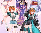 Vtuber向け◆プロ品質のイラストを提供します 細部まで描き込む美麗さ。圧倒的クオリティで魅せます。 イメージ2