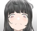 SNSのアイコン用イラスト描きます 可愛い女の子のイラスト描きます イメージ1