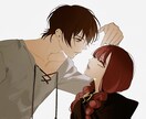アイコン/立ち絵/イラスト描きます 可愛い＊かっこいい、ご希望に対応致します イメージ4