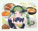 とってもかわいいキャラクターイラスト描きます 立ち絵！ミニキャラ！1枚絵！ゆるきゃら！グッズ！ イメージ3