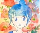 アナログ透明水彩でアイコン描きます アナログならではの優しくあたたかみのあるアイコン イメージ2