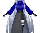 Vtuberの立ち絵からパーツ分けまで制作します あなたのなりたい自分の姿になるお手伝い イメージ1