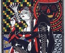 オリジナルアナログイラスト描きます ダークで緻密なかっこいいイラストが得意です イメージ4