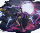 デジタルイラスト制作承ります 動画やサムネイルで使えるイラスト承ります イメージ1