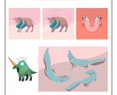 シンプルでちょっとかわいいイラストを作成します SNSアイコン、アイキャッチ、資料作成にも使用して頂けます！ イメージ7