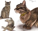 目を引くイラストを作成いたします アイコン、夢絵、商用利用、オリキャラ、なんでも可！ イメージ3