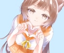 女の子のイラスト描きます 水彩感のある淡いタッチで女の子を可愛く描きます！ イメージ1