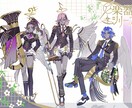 人物イラスト作成 ご希望に沿って描きます 立ち絵、表紙、趣味、動画用……などに！ イメージ5
