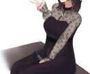 女の子のイラスト描かせていただきます 立ち絵・SNSアイコン・動画用などぜひご依頼ください！！ イメージ4