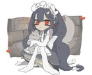 キャラデザ、1枚絵、立ち絵等承ります 幅広い用途にご利用いただけます。 イメージ1